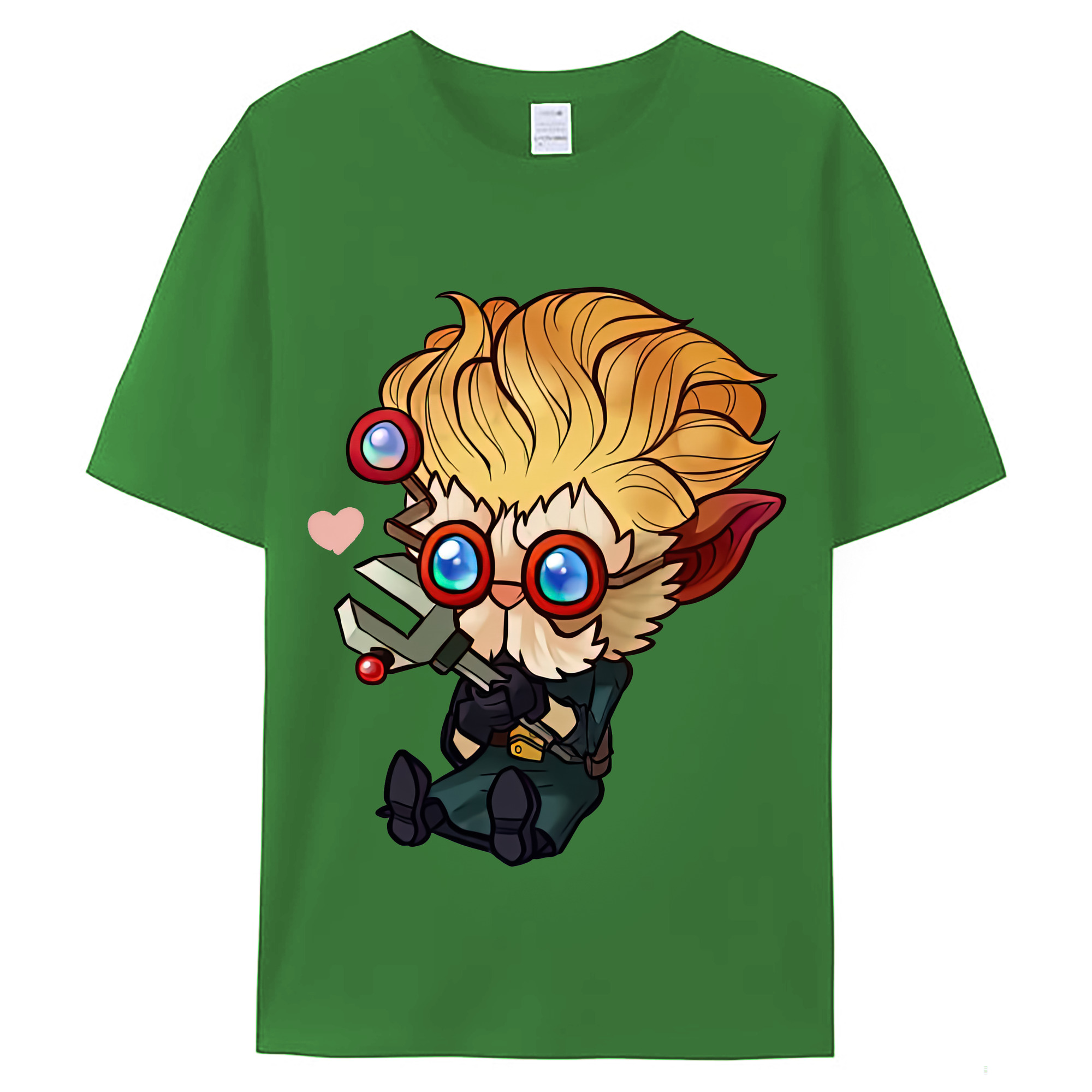 （画像用） リーグ・オブ・レジェンド League of Legends LOL レディースカジュアルプリントTシャツ（綿100％）